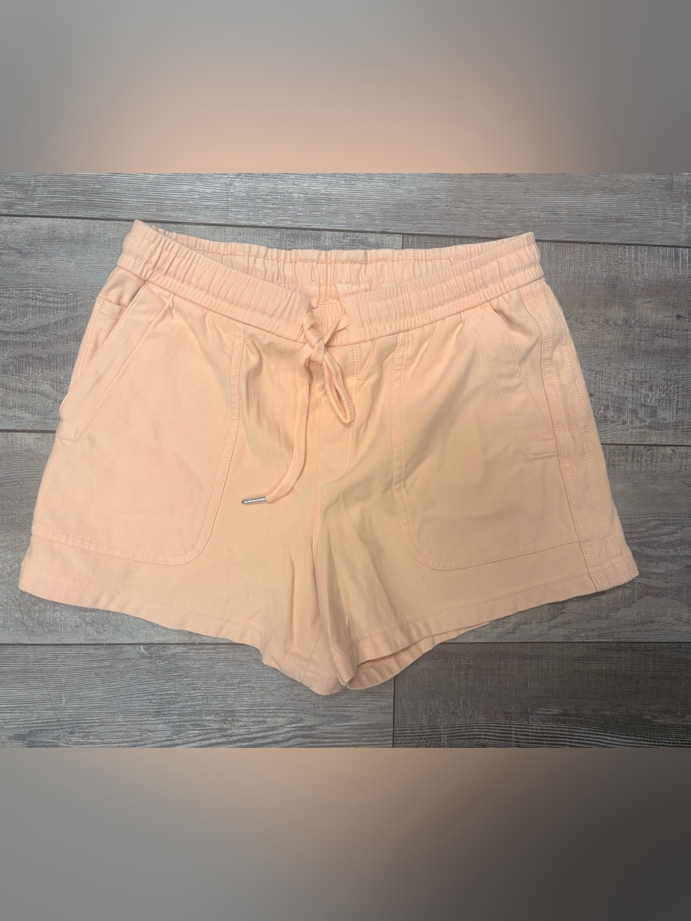 Athleta Peach Elastic Waist Athletic Shorts